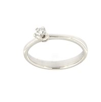 Anello Soranzo Gioielli Donna Solitario in Oro bianco Diamante 0.20 Ct AM10406052 - AM10406052